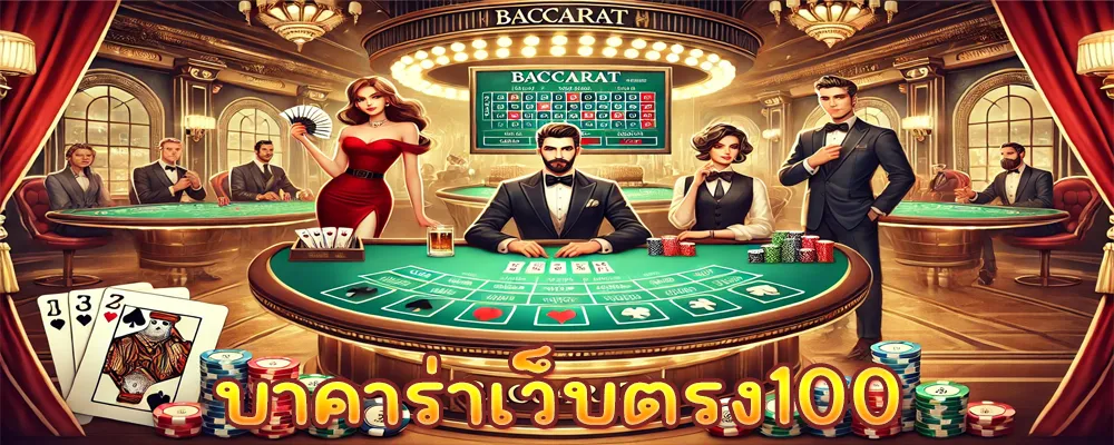 บาคาร่าเว็บตรง100