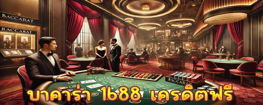 บาคาร่า 1688 เครดิตฟรี