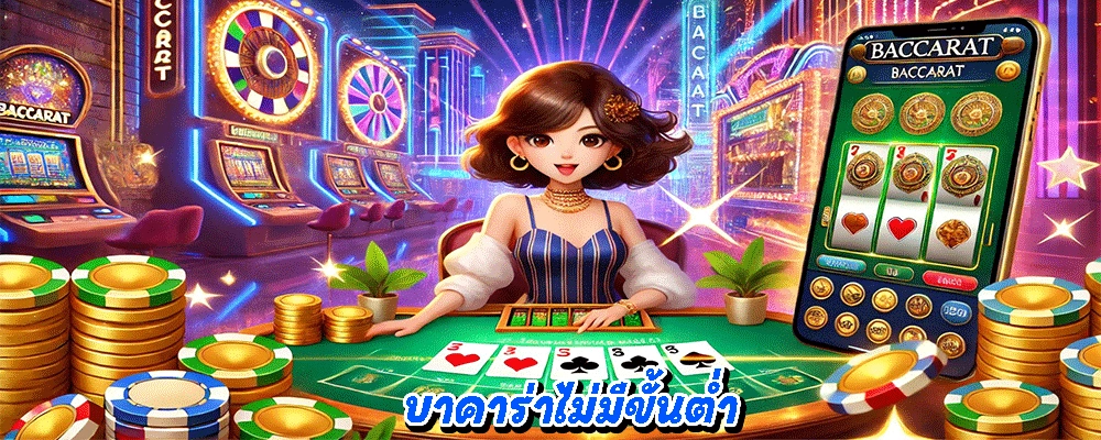 บาคาร่าไม่มีขั้นต่ำ