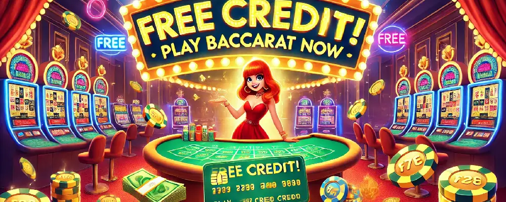 แจกเครดิตเล่นบาคาร่า