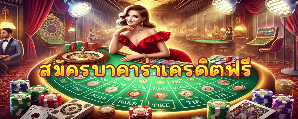 สมัครบาคาร่าเครดิตฟรี