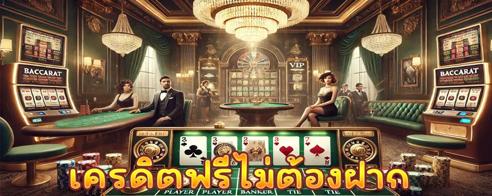 เครดิตฟรีไม่ต้องฝาก