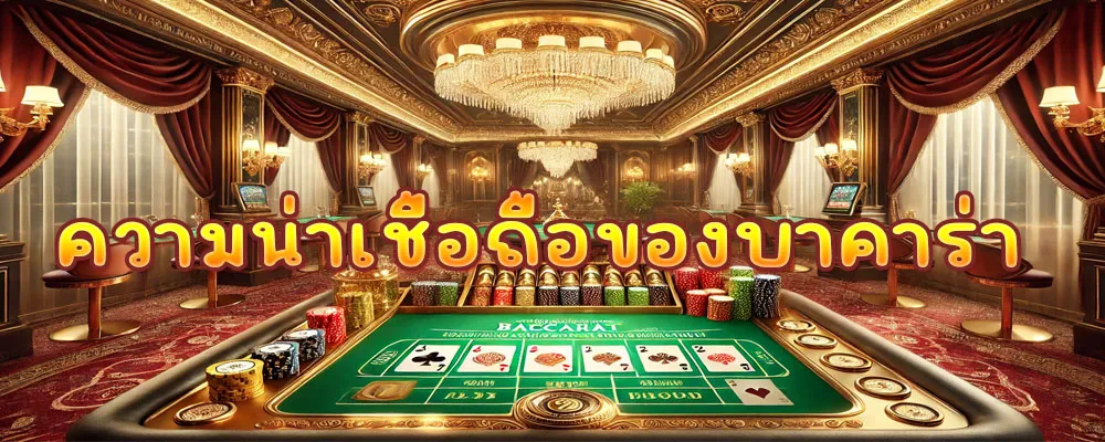 ความน่าเชื่อถือของบาคาร่า