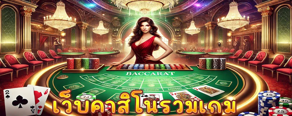 เว็บคาสิโนรวมเกม