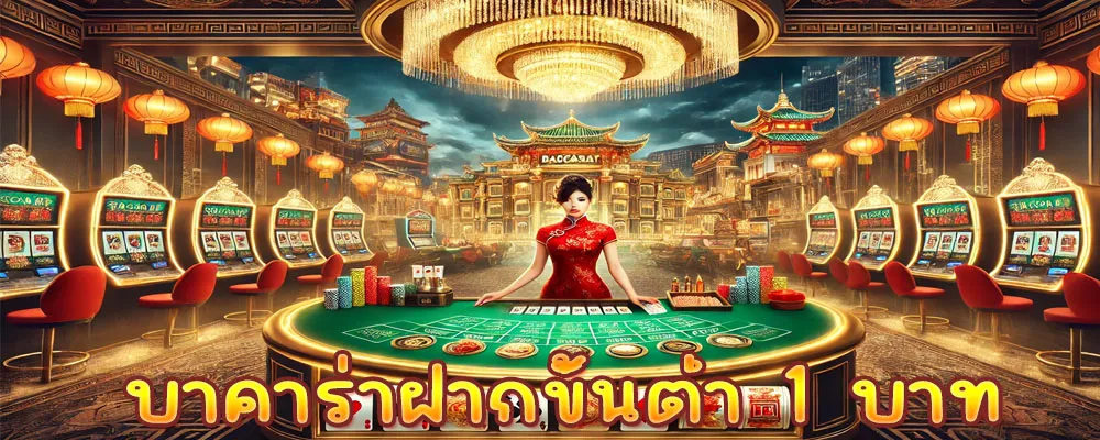 บาคาร่าฝากขั้นต่ำ 1 บาท