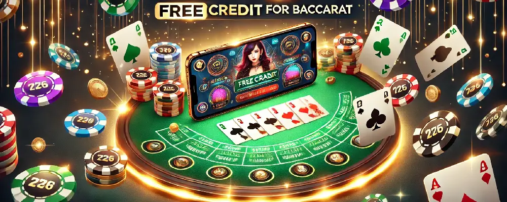 เครดิตฟรีบาคาร่า ไม่ต้องฝาก