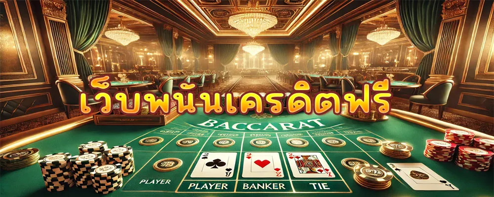 เว็บพนันเครดิตฟรี