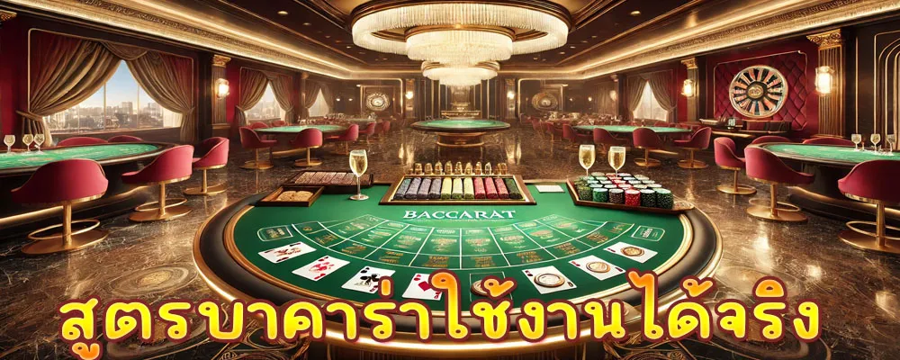 สูตรบาคาร่าใช้งานได้จริง