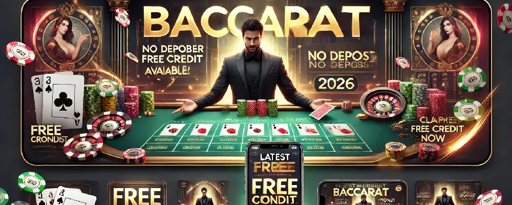 บาคาร่าเครดิตฟรี ล่าสุด