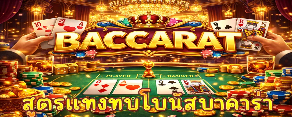 สูตรแทงทบโบนัสบาคาร่า