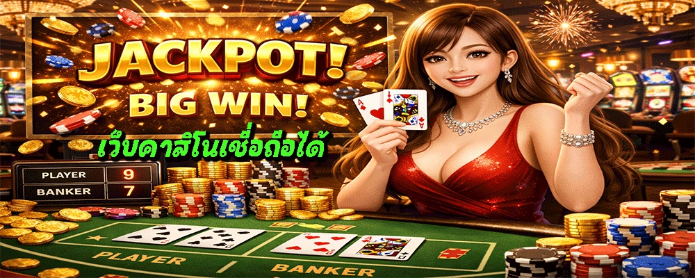 เว็บคาสิโนเชื่อถือได้